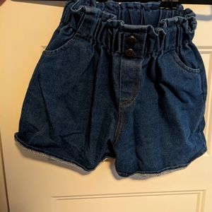 Vintage mini jeans short